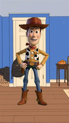 Sheriff Woody in the Animation