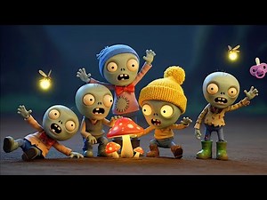 5 Little Zombies | The Spooky Cute Nursery Rhyme | Cinematic 3D Animation Song!