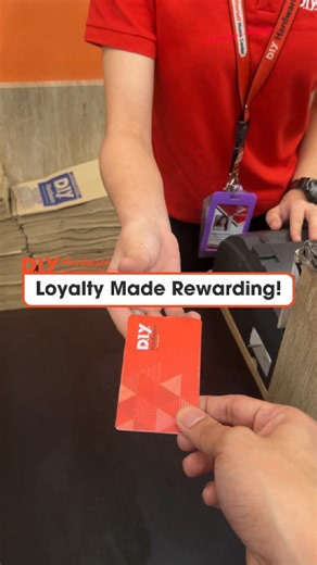 Unlock Exclusive Rewards with the DIY Hardware Loyalty Card! 🎉 Upgrade your shopping experience and enjoy special promos, big discounts, and members-only perks every time you shop. Don’t have a Loyalty Card yet? Visit us and get your DIY Loyalty Card for only PHP 99! 📍 Find your nearest store: https://bit.ly/diy_stores SHOPEE: https://shopee.ph/diy_hardwarestore TIKTOK:https://www.tiktok.com/@diyhardwareph DTI Fair Trade Permit No. FTEB-235985 Series of 2025 #DIYForYourHome #AOneStopShopForEve