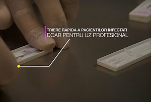 Primul test rapid de depistare a virusului SARS-CoV-2 produs in Romania. "Il putem realiza in 5 minute"