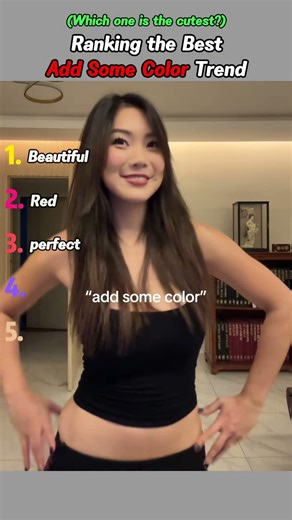 Ranking Add some color trend 😭#ranking #ranking #shorts