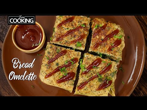 Bread Omelette | Easy Breakfast Recipes | Indian Street Food | Bread Omelette Sandwich | Egg Recipes