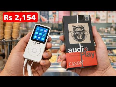 Cason 16GB Mini MP3 Music Player with Bluetooth