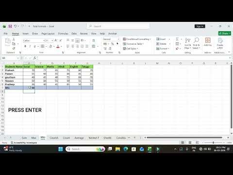 MIN Formula in Excel 🔥 | Find Lowest Value Instantly!