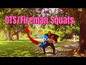 [4k] Strong Woman gives OTS/Fireman Squats|Lift & Carry Fitness Exercise at Winter Park