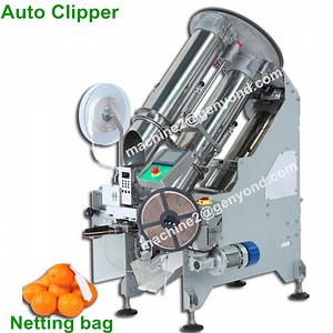 [Hot Item] Factory Auto Fruit Vegetable Chill Peppers Potato Onion Mesh Net Bag Netting Clipping Packing Machine