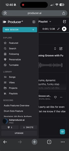 New Audio Effects went live today! Check them out! #makeyourownmusic #producerai #aigenerated #audioeffects