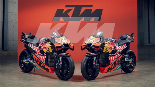 Ecco lo squadrone Red Bull KTM, Factory e Tech 3 di Acosta, Binder, Viñales e Bastianini