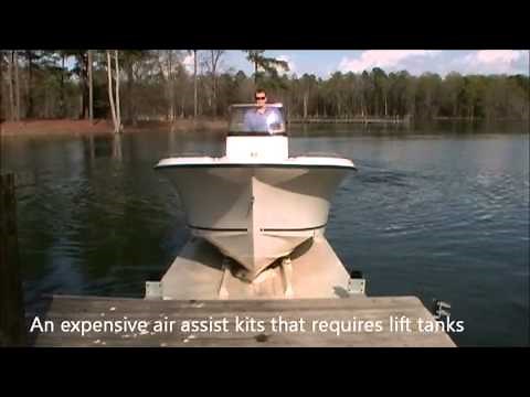 Glide-N-Ride video - Boat Lift - Jet dock - Drive on floating dock Easy to use