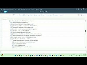 SAP S4 HANA ATP & AATP, Core Configuration of Availability Check and Transfer of Requirements in SAP