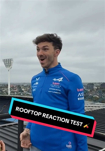 Highest Reaction Test Ever Featuring Pierre Gasly!
