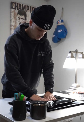 Shipping 60 orders from my recent drop. Website is open now! #boxing #boxeo #brandbuilding #fyp