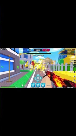 roblox hypershot... rick roll version #rickroll #roblox