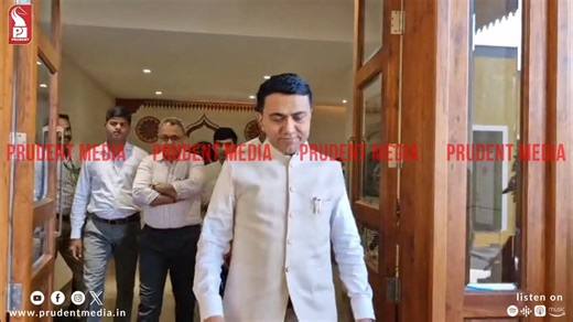 Prudent Media Official on Instagram: "CM Slams Opposition Over Dabolim Row With elections nearing, the Opposition is trying to create issues, but elections cannot be fought over Dabolim Airport alone, CM accuses MP Viriato Fernandes of making baseless allegations outside Parliament to gain “weightage.” “Dabolim Airport will never be shut down. That is my clear statement,” the CM asserts"