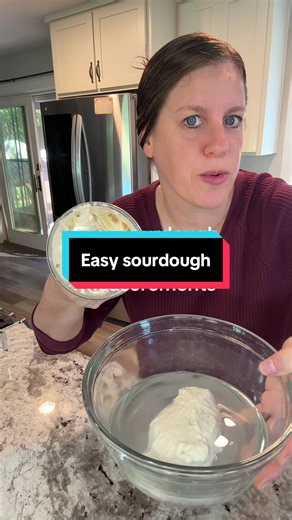 Easy basic loaf sourdough — same day or cold proof