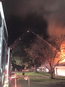 Structure fire in Pasco County; no injuries