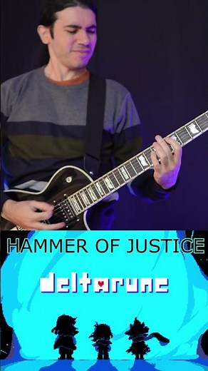Droppin' the 🔨 Hammer of Justice! #deltarune #deltarunechapter3 #deltaruneost