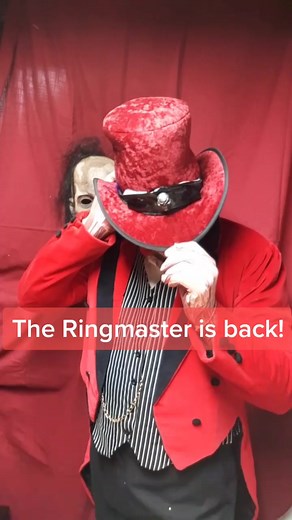 The #ringmaster is back #twistedcarnival