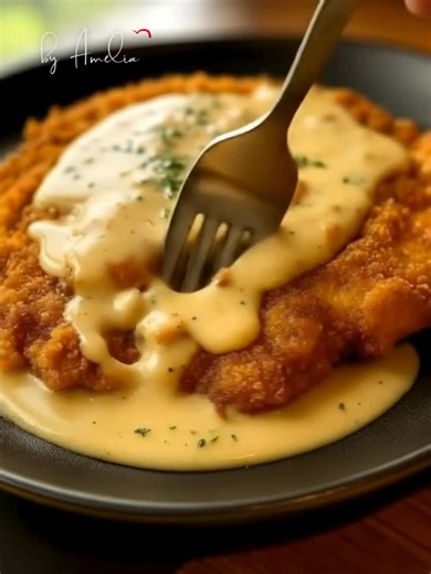 Crispy Buttermilk Chicken Fried Steak Ingredients: 4 beef cube steaks, about 1 cm thick 2 cups (480 ml) buttermilk 2 large eggs ...... Full Recipe in Coʍmеոτ 💬👇👇 | Recipes By Amelia