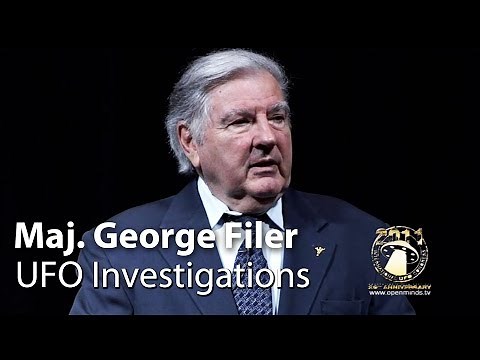 Maj. George Filer Presents UFO Investigations