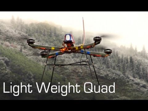 Ultralight Quadcopter in Action