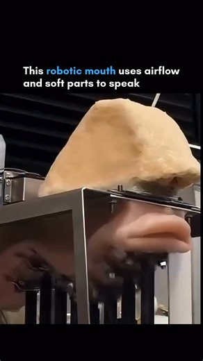 Furiouslytech | This is not a voice generator.It is a physical mouth that speaks. The system uses soft silicone lips and mechanical actuators.Airflow and... | Instagram