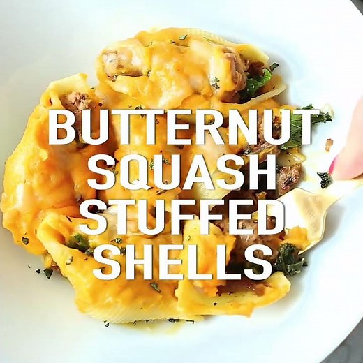 Butternut Squash Stuffed Shells