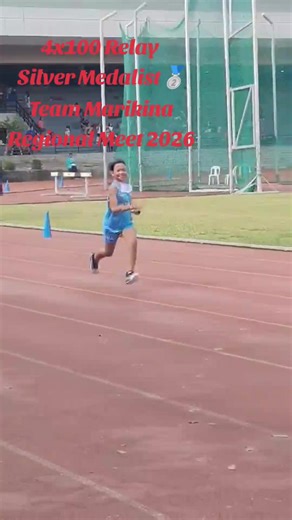 #regionalmeet2026 #ncrpalaro2026 #silvermedalist🥈 #4x100relay