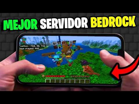 🔴 NEW Survival Server for MINECRAFT PE 1.21.132 ✅ FREE RANK NO LAG! (Bedrock)