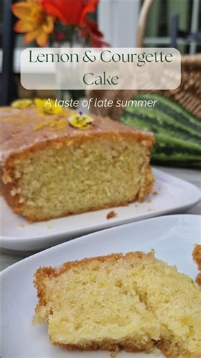 Garden to Table | Lemon Courgette (Zucchini) Cake