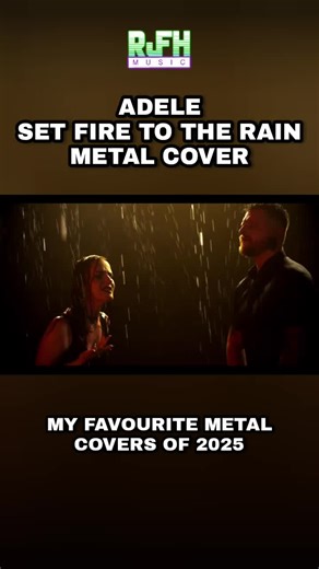 ADELE 'Set Fire To The rain' METAL COVER 2025 🔥 #adele #setfiretotherain #Metalcover #epicmetal #metalguitars