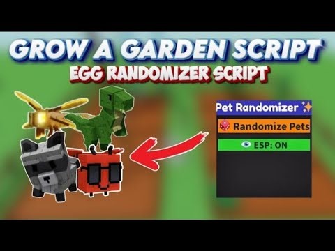 Grow a Garden👨‍🌾 pet randomizer script🔥 (Working in all executors)