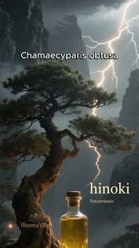 This Sacred Japanese Tree Produces a Powerful Oil with the letter H. #bloemavibes