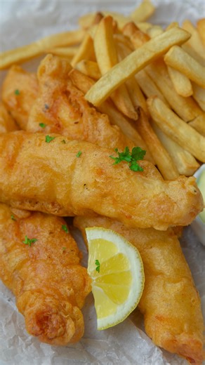 12K views · 831 reactions | Golden and crispy beer-battered fish, a...