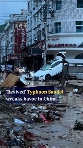 ‘Revived’ Typhoon Saudel wreaks havoc in China’s Fujian and Zhejiang provinces