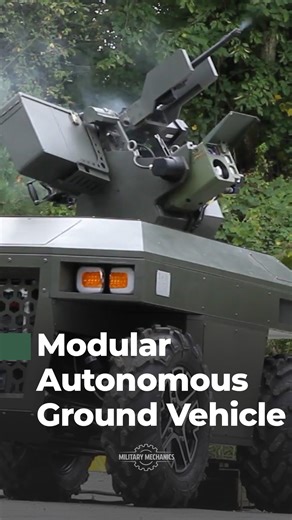 PERUN is a modular autonomous unmanned ground vehicle enhancing reconnaissance and combat support operations. | Military Mechanics
