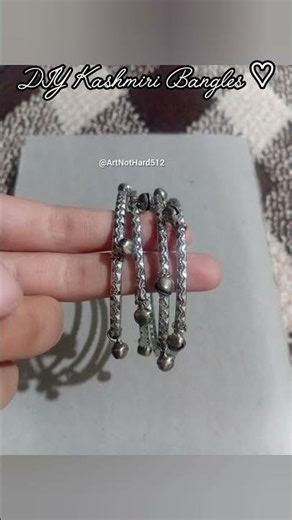 DIY Kashmiri Bangles ♡ #diy ##trending #viral #subscribe