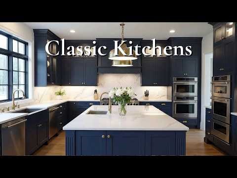 50 Beautiful Classic Kitchens - Modern & Timeless Home Design