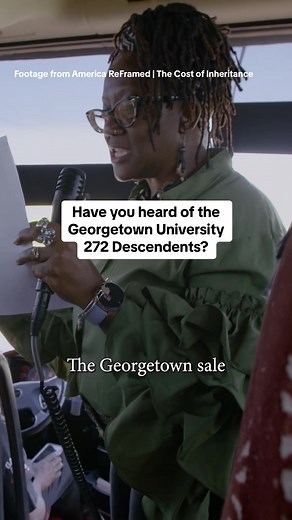 The GU272 were enslaved people who were sold by Georgetown University and the Maryland Jesuits to southern Louisiana in 1838. Many of their descendants still live in southern Maryland and Louisiana today. Genealogists have identified many of the original people who were sold, along with 8,425 of their descendants, living and dead. In this clip, the GU272 gathered together to confront the ugly truth, including meeting with the Maryland Province Jesuits and Georgetown University, who were involved