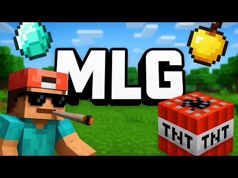 Trying the weird mlg in Minecraft 🤡🤡