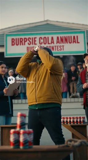 Burpsie Cola Burp Contest