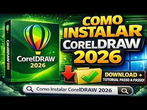 COMO INSTALAR CORELDRAW 2025 ATUALIZADO 2026