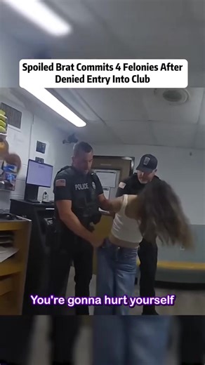 Spoiled Brat Commits 4 Felonies After Denied Entry Into Club#crime #court #foryou #courtroom #prisoner