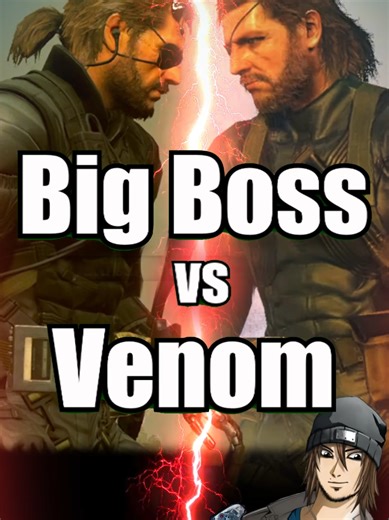 Big Boss vs. Venom in Metal Gear Solid 5: Peace Walker