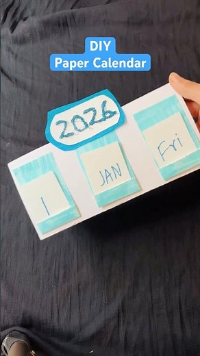 DIY Paper Calendar | Easy Craft