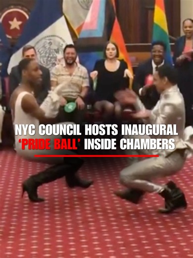 A Pride Month runway show inside the New York City Council chamber is drawing attention online. Video released by a city council member shows dancers and performers taking over the legislative chamber during the city’s first-ever Pride Ball. The event was hosted by the Council’s LGBTQIA Caucus, with participants competing on behalf of different boroughs. For some, it was a celebration. For others, it raised questions about how government spaces are being used.