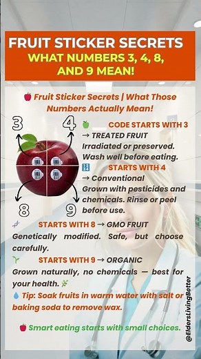 Fruit Sticker Secrets | What Numbers 3, 4, 8, and 9 Mean!