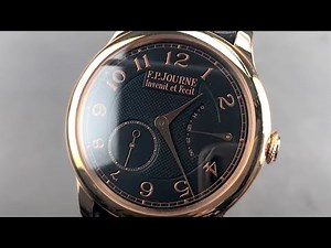 F.P. Journe Chronometre Souverain Boutique Edition CS G 40 BOUTIQUE F.P. Journe Watch Review
