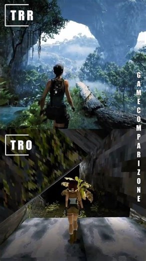 30 years of graphics evolution - Tomb Raider Original 1996 vs Remake 2026