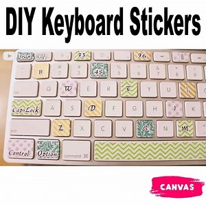 47K views · 90 reactions | Super cute and easy way to Jazz up your Keyboard!! ✨ Tag a Friend!  Links to original video in the comments  | Canvas | Facebook
